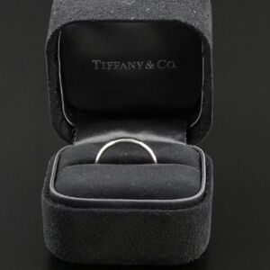 SOLD Tiffany & Co Platinum Band Size 5.5